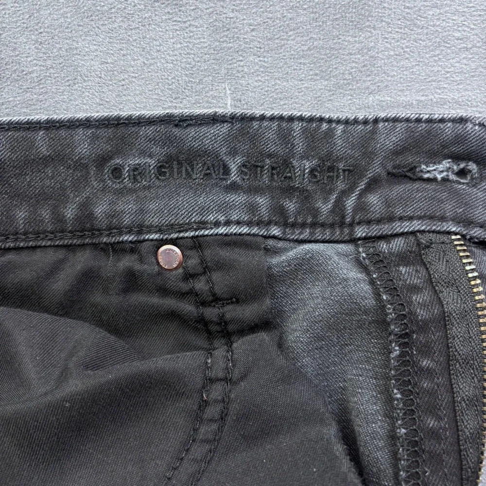 American Eagle Mens Original Straight AirFlex+ Jeans Gray 38x30